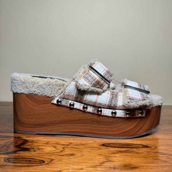 NEW JESSICA SIMPSON Cyriss Cozy Open Toe Platform Sandals - Picture 2 of 12